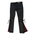 Jeans with lace