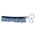 Denim belt